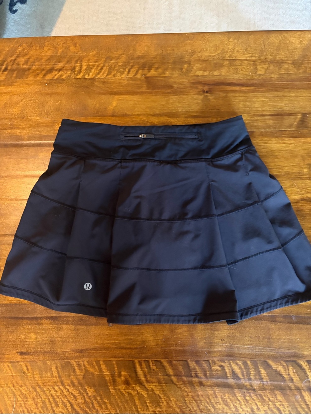 lululemon athletica Black Performance Skater Skirt with Pocket